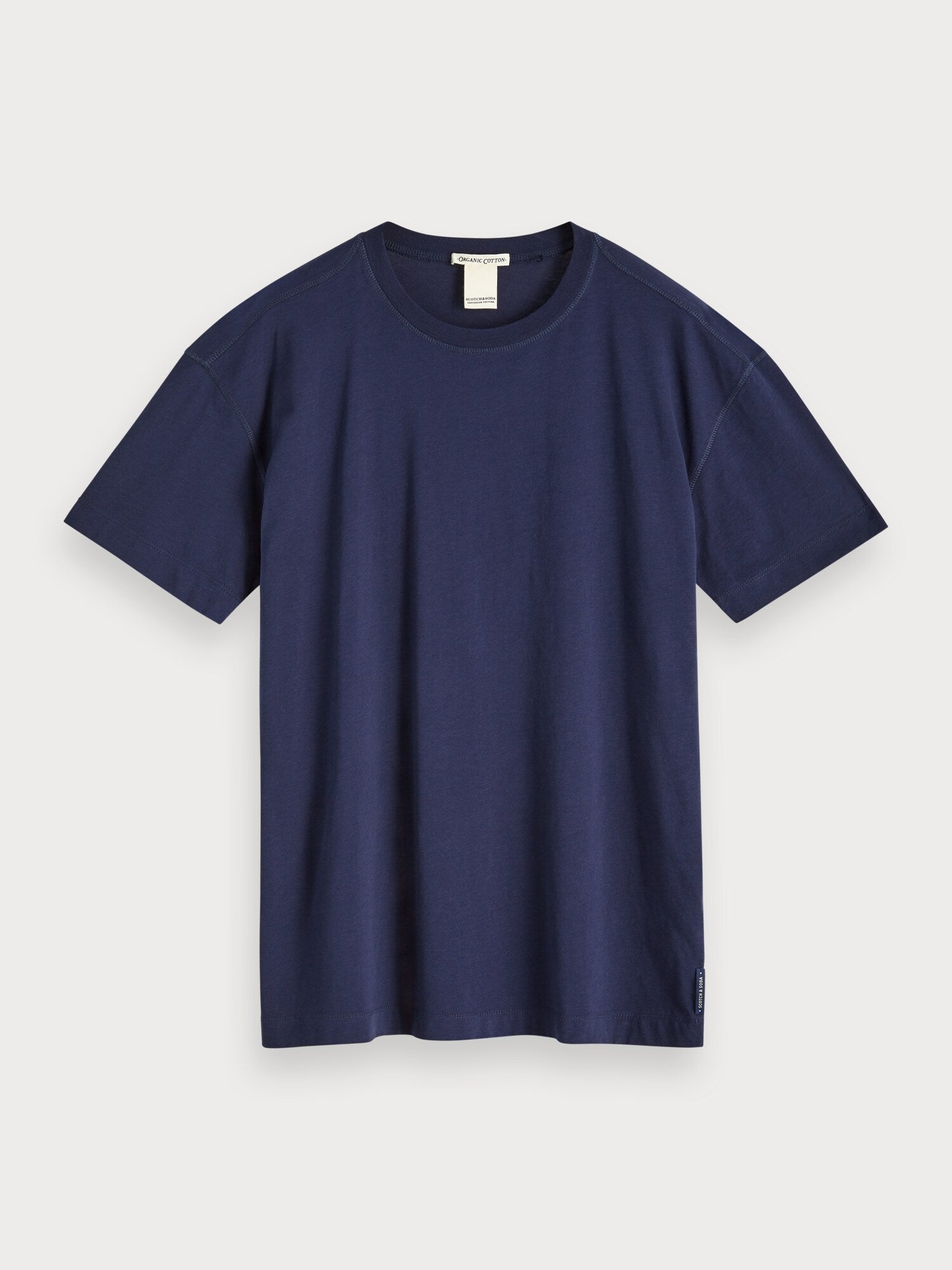 Scotch and Soda | Organic Cotton Logo T-Shirt in Blue | Scotch Select