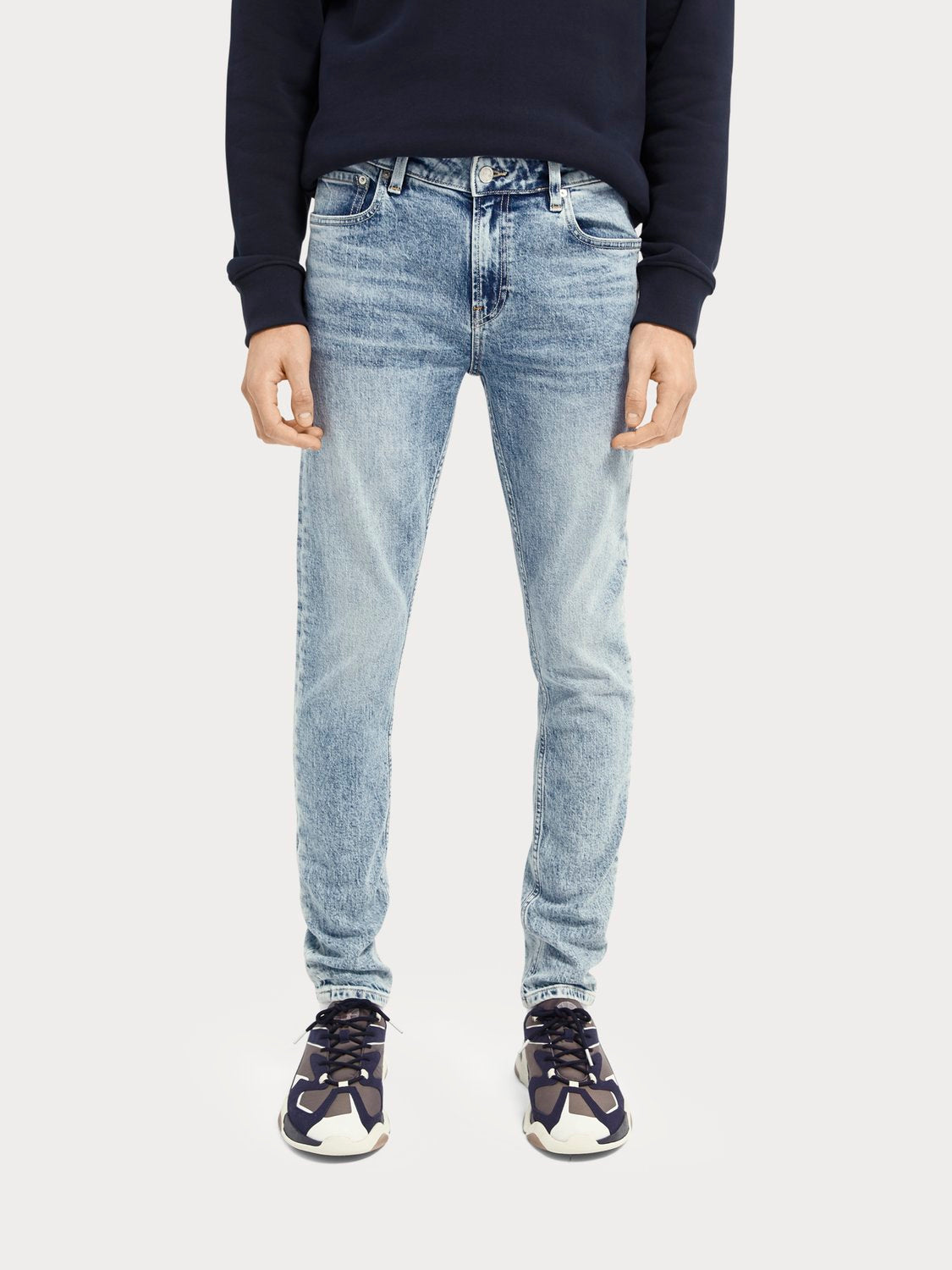 Scotch and Soda | Skim super-slim fit jeans in Timeworn | Scotch Select