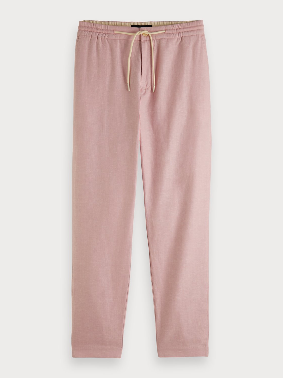 Scotch and Soda | Fave linen & organic cotton-blend beach trousers in ...