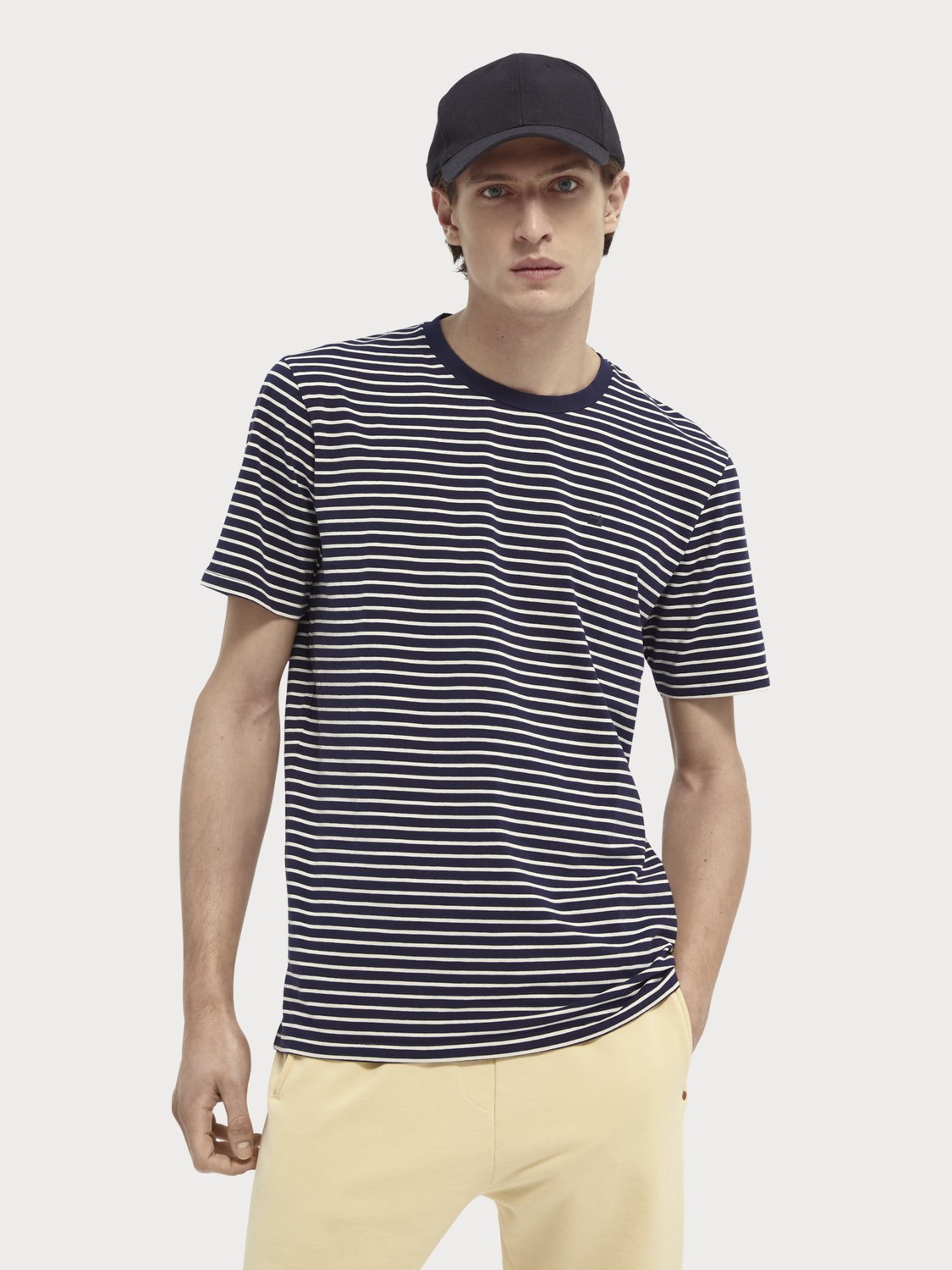 Scotch and Soda | Classic Striped T-Shirt in Combo A | Scotch Select