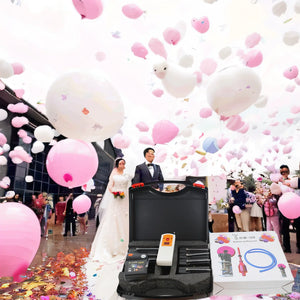 Remote Control Exploding Balloons Kit Balloon Blaster Machine With Ci9 and Balloon Suffing Machine For Bride Wedding Decorations - Kesheng special effect equipment