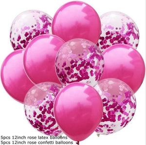 party balloons and helium