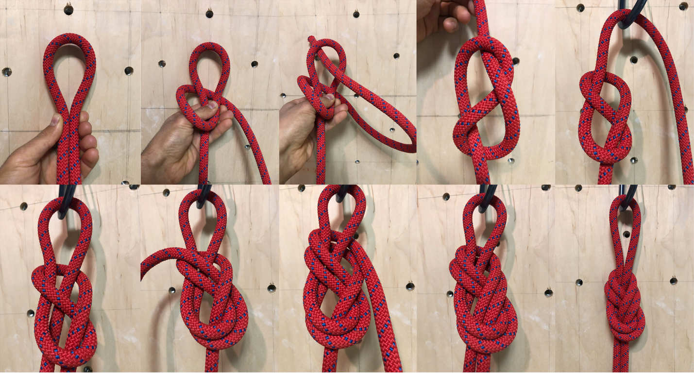 How to Tie a Follow Through Figure Eight Knot for Climbing - SOKO Outfitters