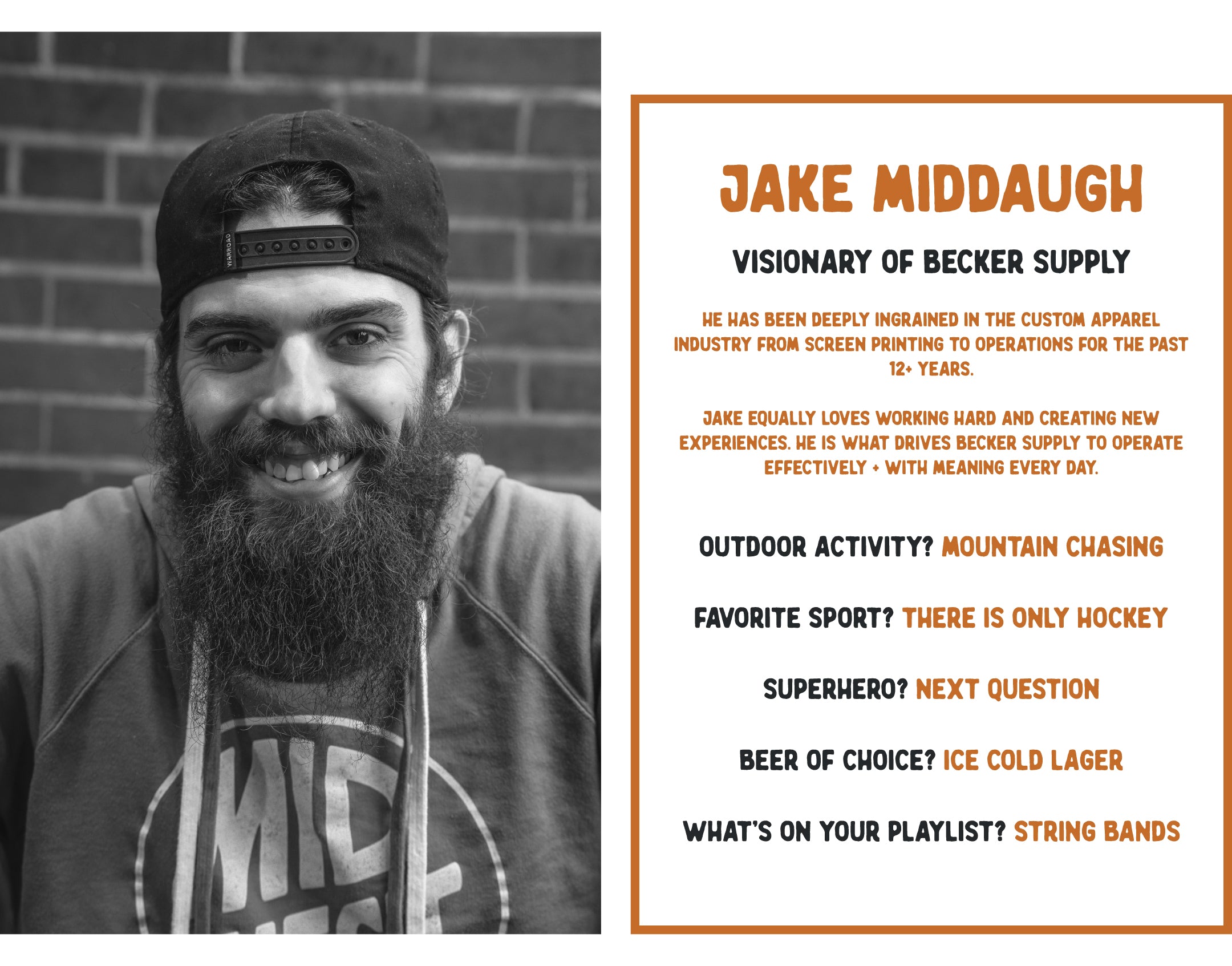 Jake Middaugh - About