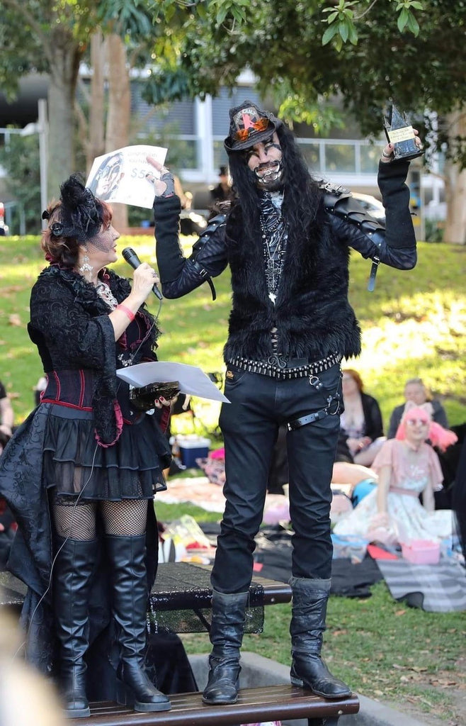 The Brisbane Gothic and Alternative Picnic 2023 Best Men Outfit