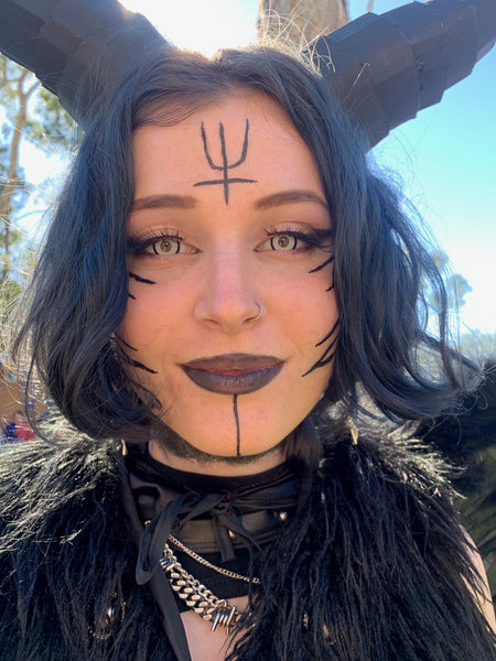 gothic makeup - Abbey Festival