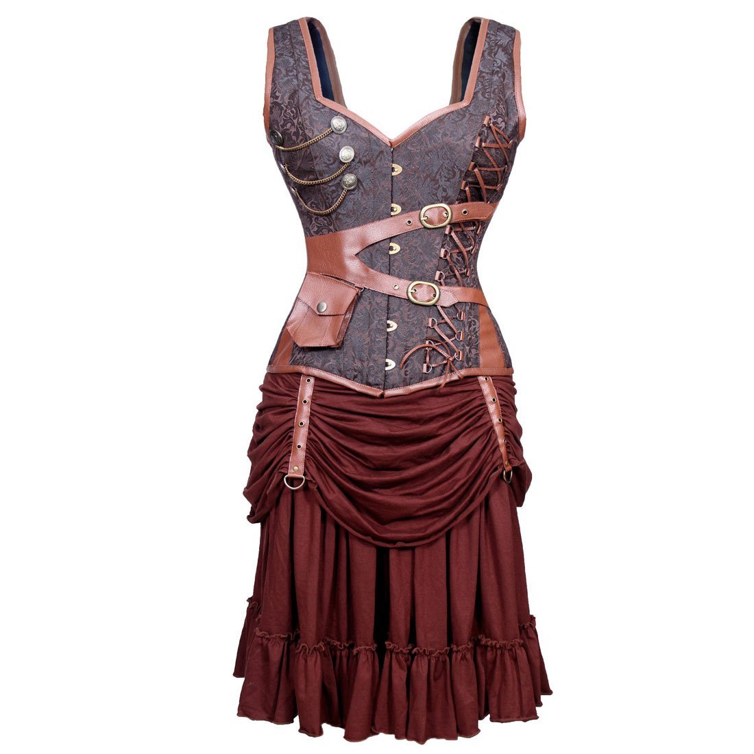 steampunk dress plus size