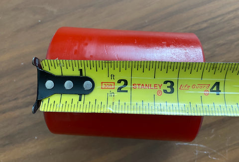 Dimensions of a replacement manual pallet jack load wheel