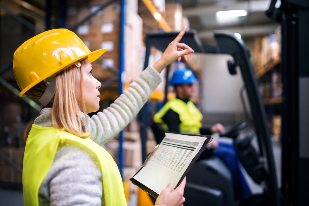 warehouse workers