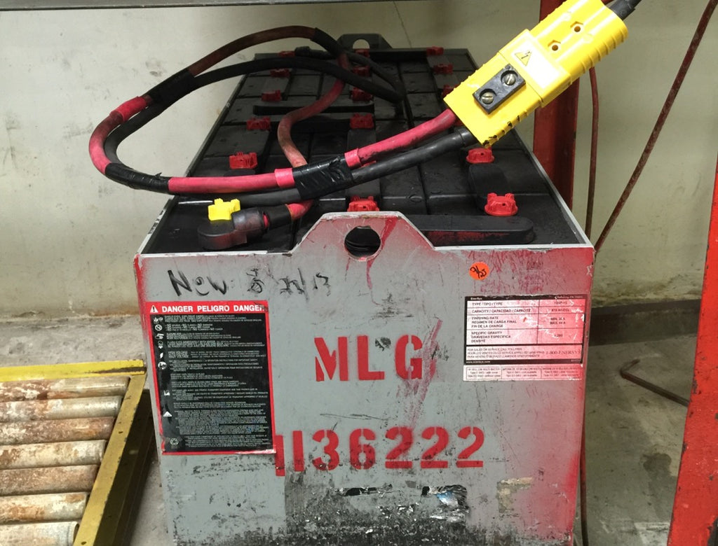 material handling equipment battery