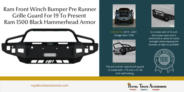 Ram Front Winch Bumper