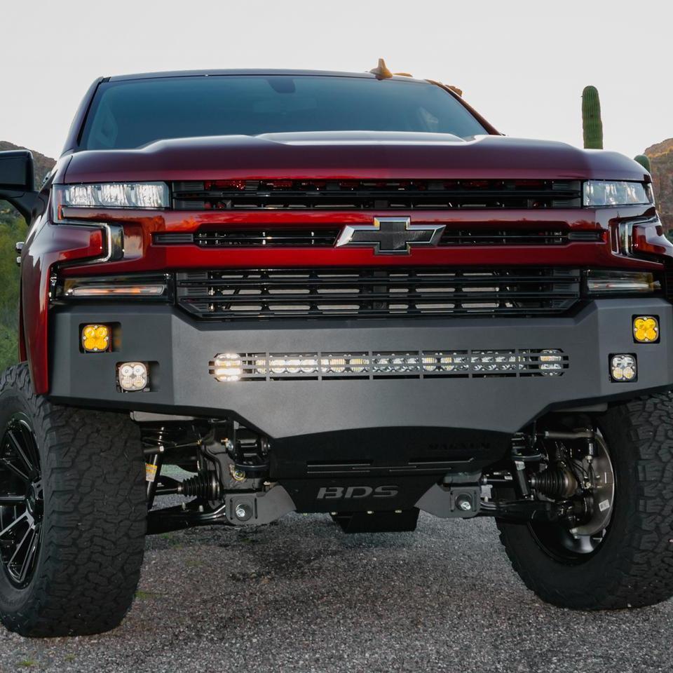 ICI AL-FBM21CHN Aluminum Front Bumper, Chevrolet Silverado 1500 — Royal ...