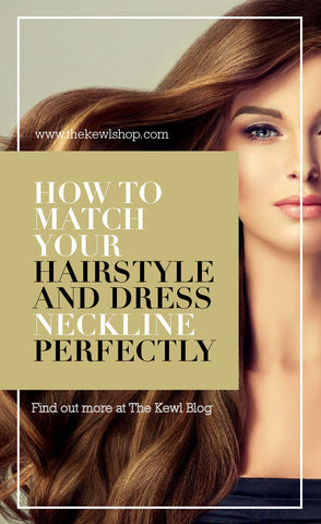 How To Match Your Hairstyle And Dress Neckline Perfectly