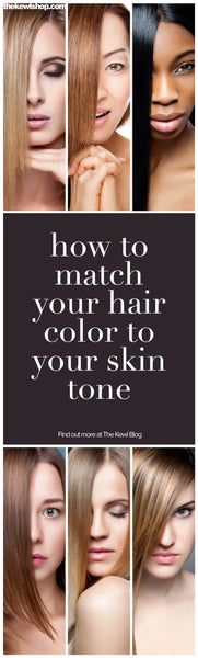 Hair Color Skin Tone Match Chart