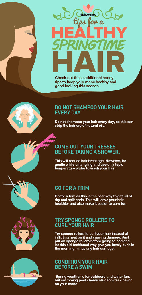 Springtime Haircare Tips How To Prepare Your Hair For Warmer Weather The Kewl Blog