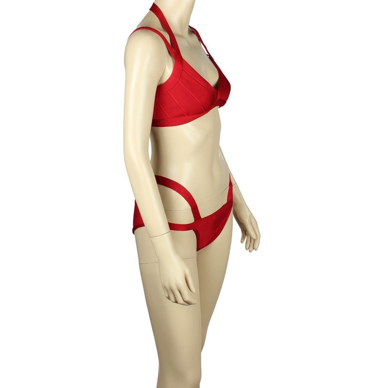 Red Bandage Bikini The Kewl Shop