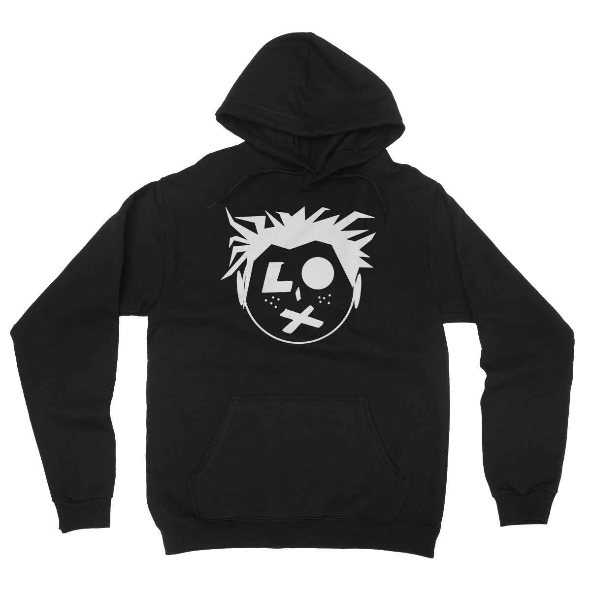 logo fleece pullover hoodie