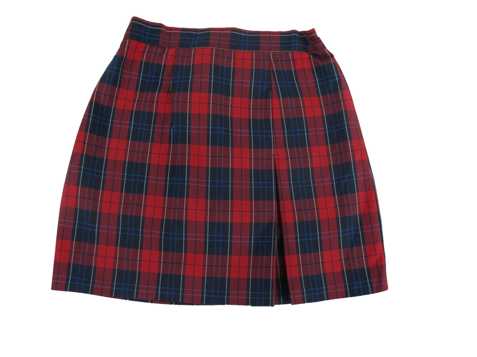 Scooter Plaid #94, Front Slit and Elastic Waist | Family Uniforms