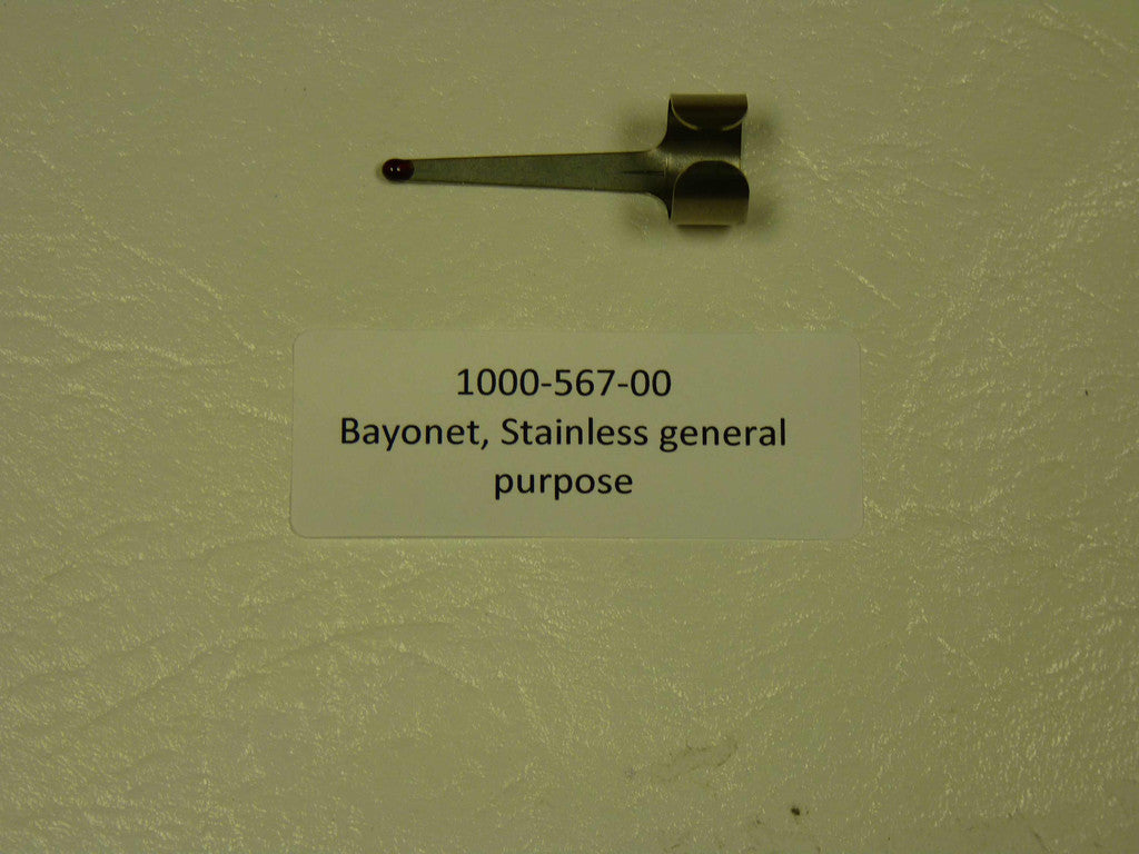 1000-567-00 - Bayonet - Stainless, general use