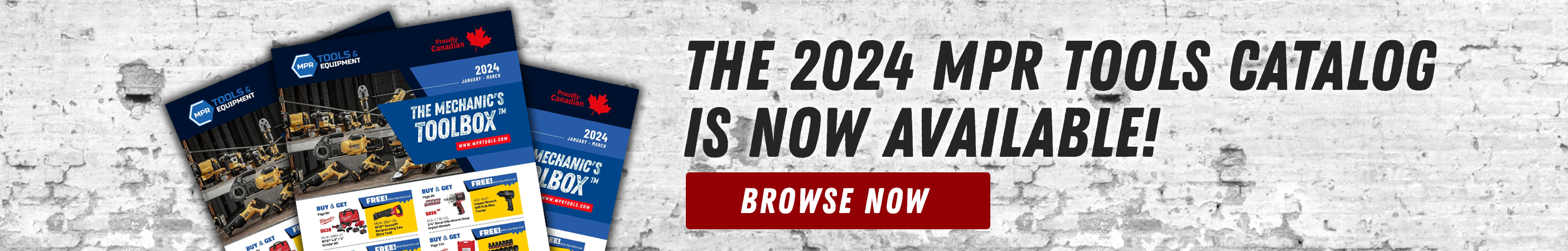 The 2024 MPR Tools Catalog is Now Available!