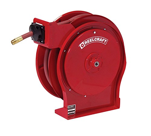 BLUSEAL BSWR5850 Retractable Hose Reel with Lincoln Electric 83754 Value  Series Air and Water Hose Reel Bundle