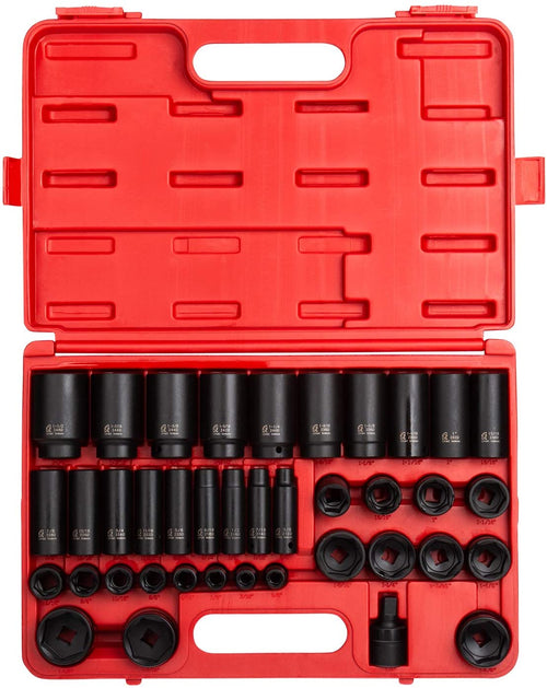 Sunex 2669, 1/2 Inch Drive Master Impact Socket Set, 39-Piece, 9mm-30m –  MPR Tools & Equipment