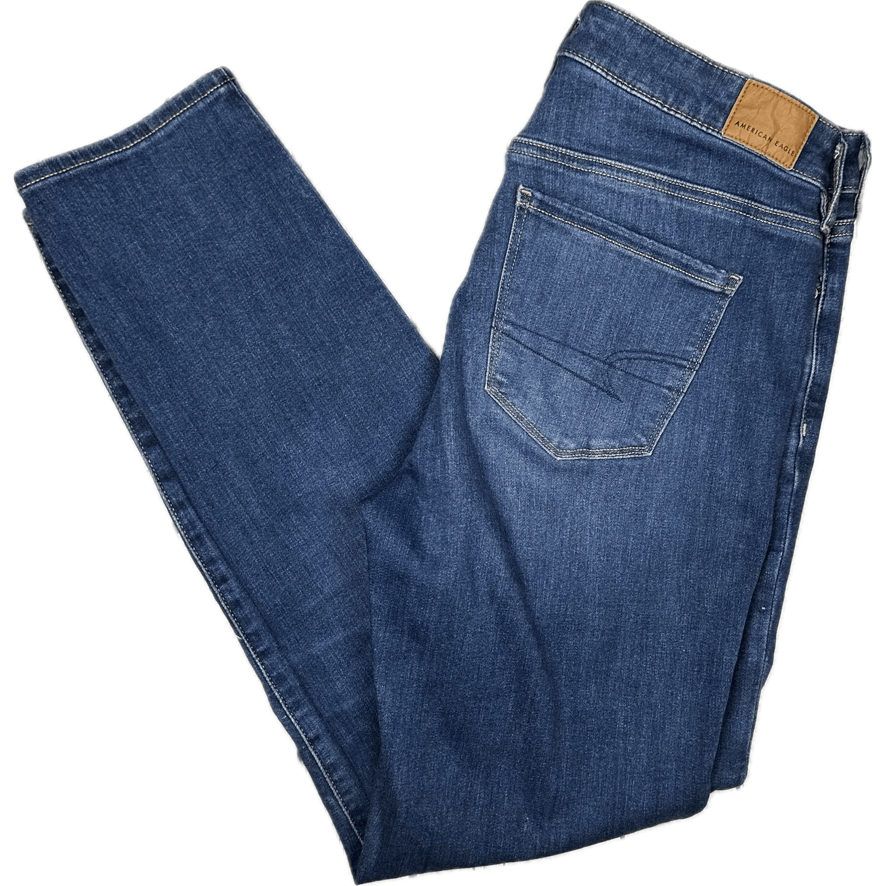 American Eagle Active Flex Slim Blue Jeans Mens Size 26X28 - beyond exchange