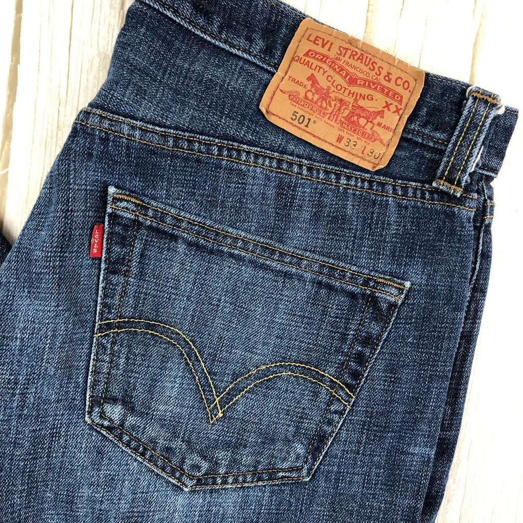 vintage 501 button fly jeans