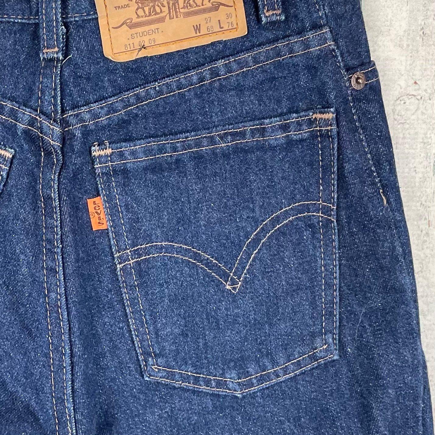 Vintage Levis 811 Orange Tab Australian Made 80's Jeans - Size 27 – Jean  Pool