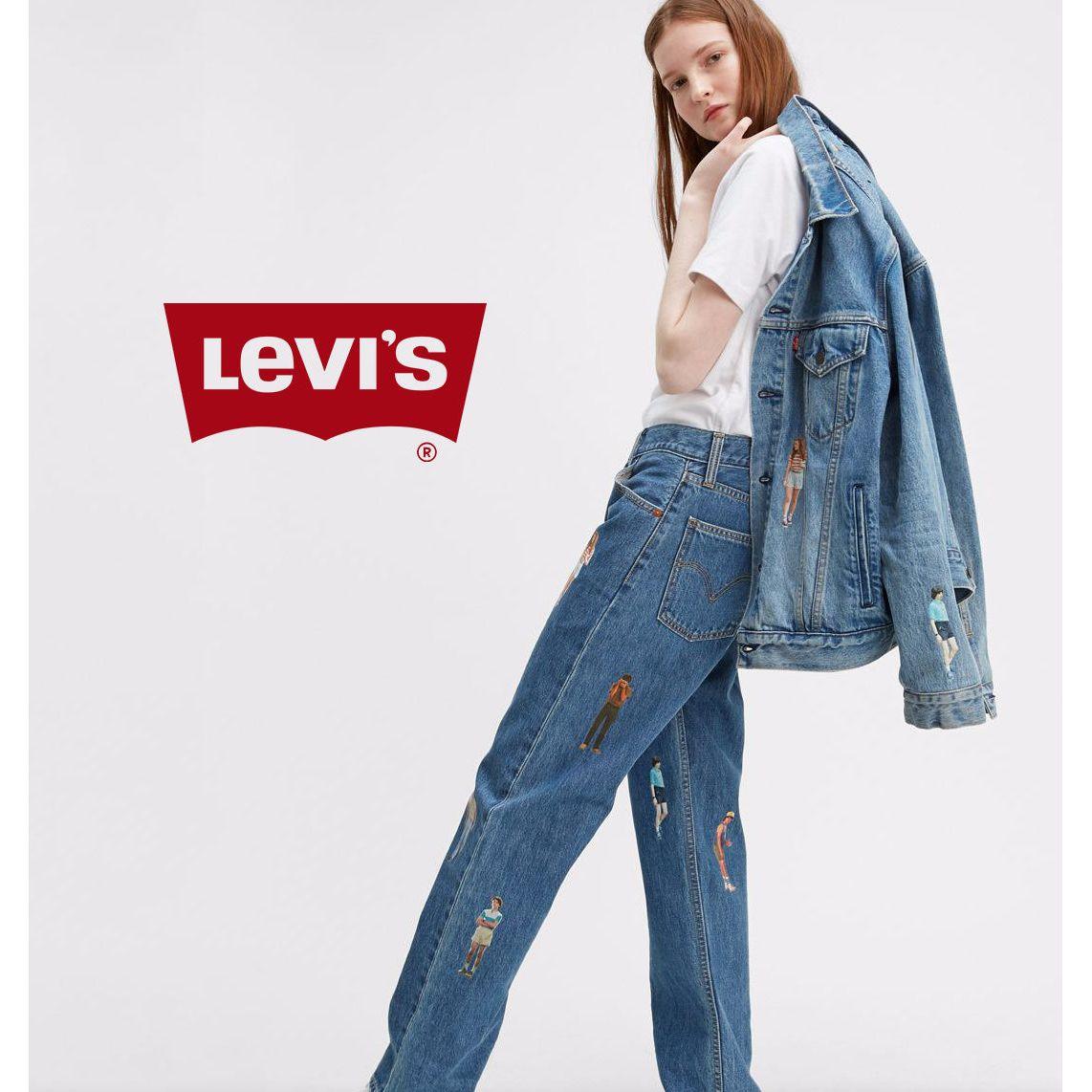 NWT - Levis x Stranger Things Ladies 'Dad Jeans' -Size 28 – Jean Pool