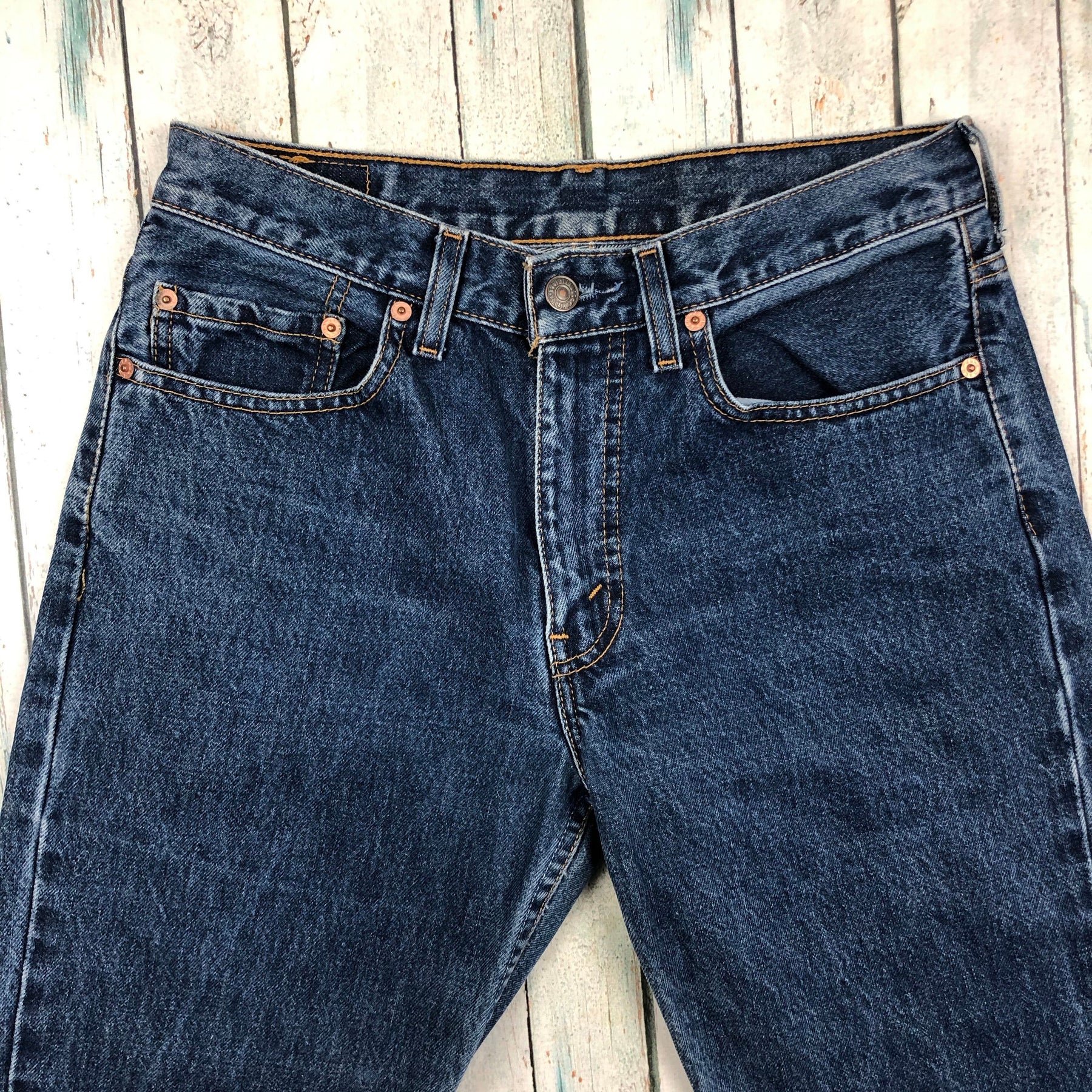 Vintage 1990's Australian Made Levis 553 Jeans - Size 30/33 – Jean Pool