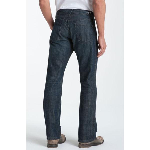 earnest sewn men's fulton classic straight leg jeans