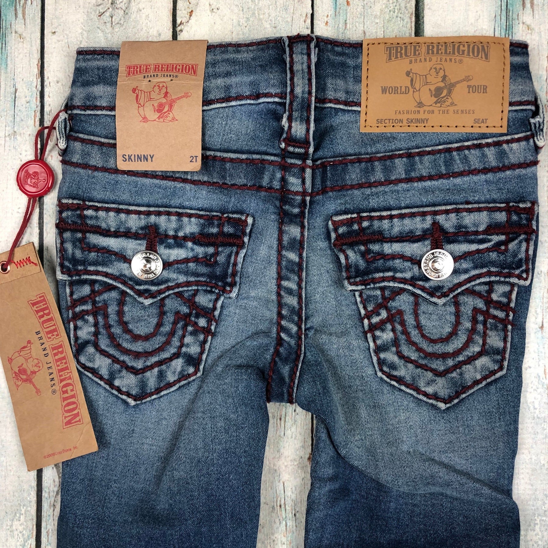 Freckle Wash Jeans- Size 2T 