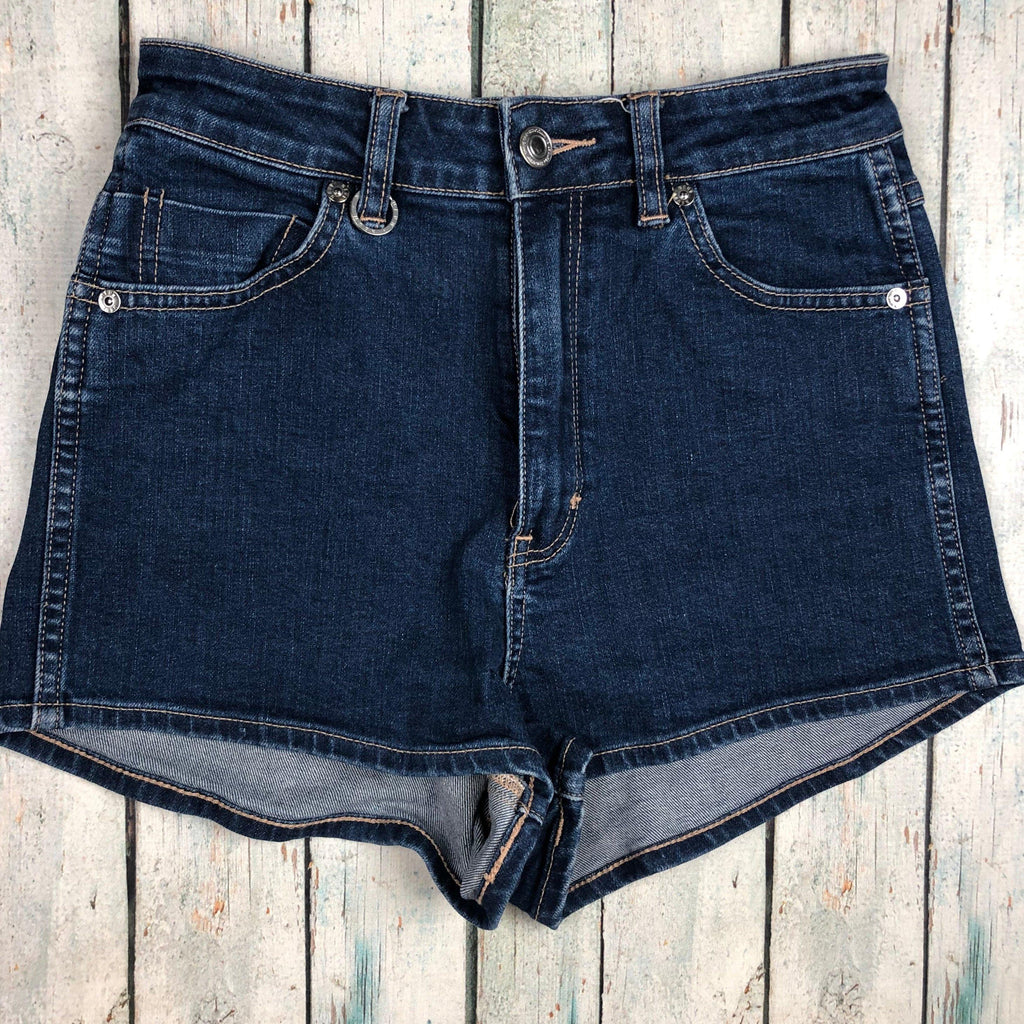 ladies denim shorts size 8