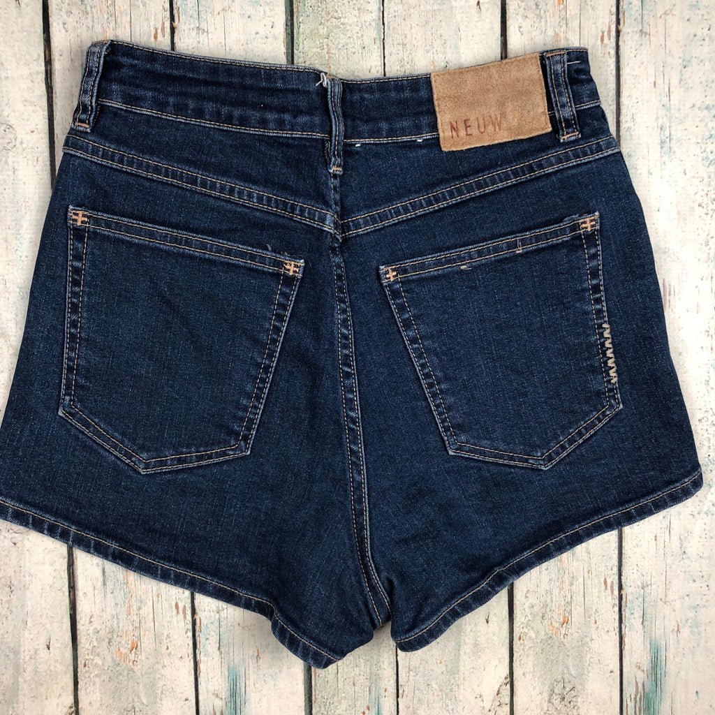 ladies denim shorts size 8