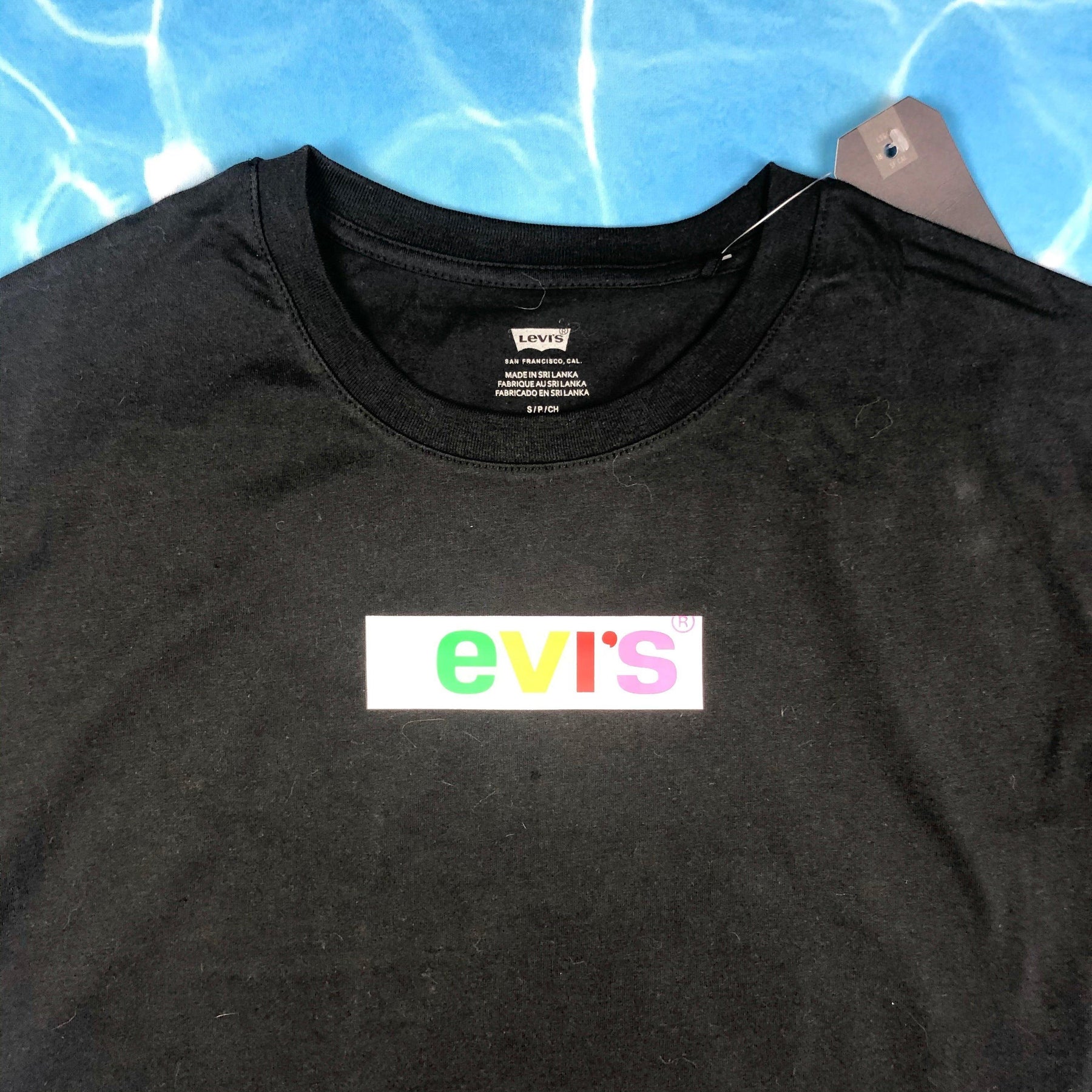 Levi's® X Super Mario Graphic Tee Shirt - Black