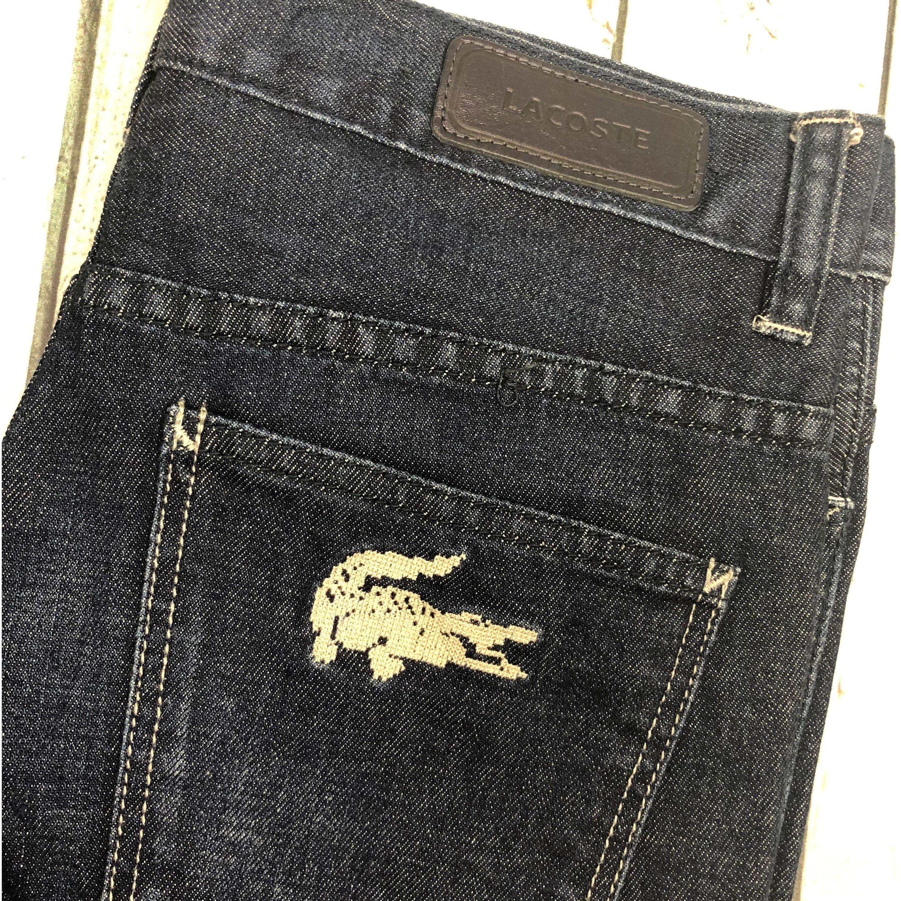 lacoste denim jeans