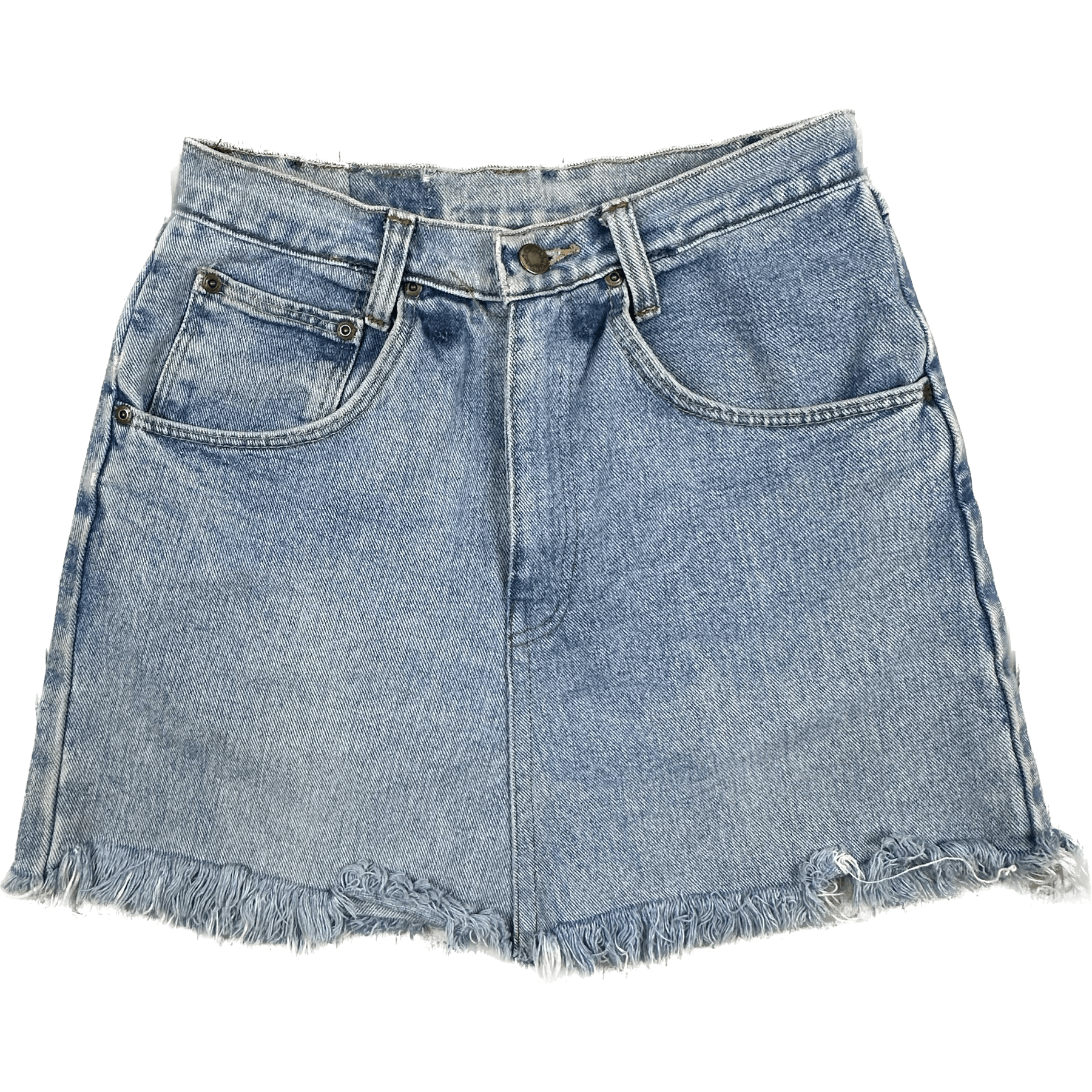 Wrangler Light Wash Denim Jeans Skirt -Size 9 – Jean Pool