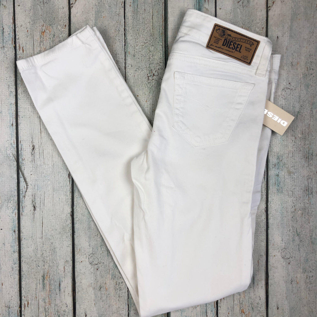 diesel jeans white