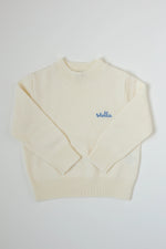 Children's Merino Wool Pullover Sweater Embroidered Name – Cygnet Living