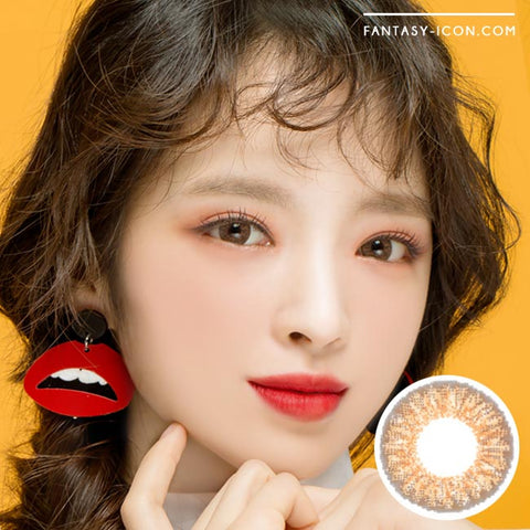 Brown 1 Day Colored Contacts Venus Artric Model