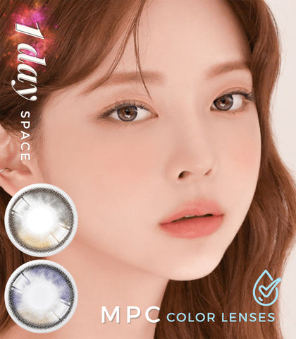 MPC Contacts 1DAY Dream space brown gray contacts
