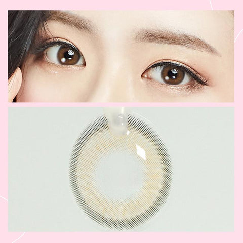 Cosmetic Carina Natural Brown Colored Contact Lens