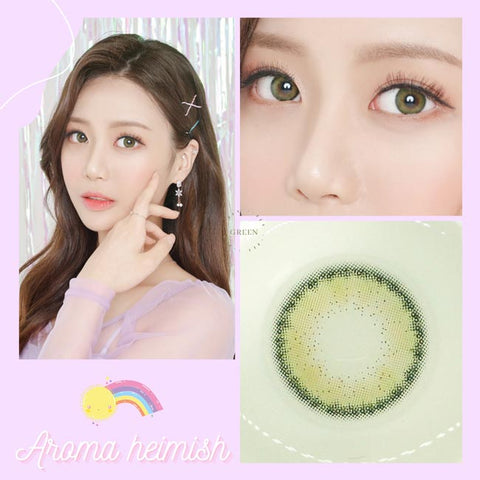 Aroma heimish green contacts