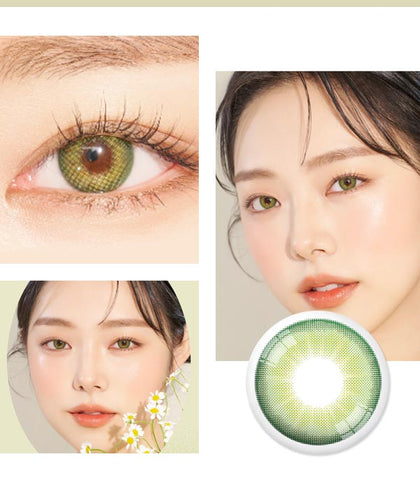 BCP green colored contacts emerald