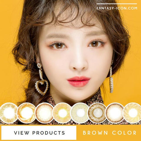 Brown Colored Contact Lenses