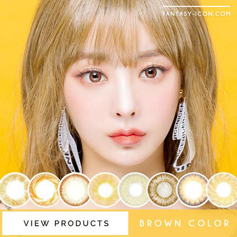 Brown Colored Contact Lenses