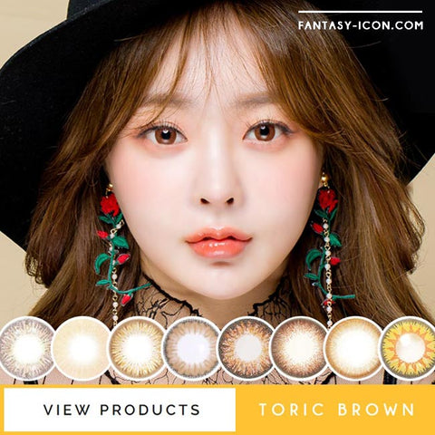 BROWN COLORED CONTACTS FOR ASTIGMATISM
