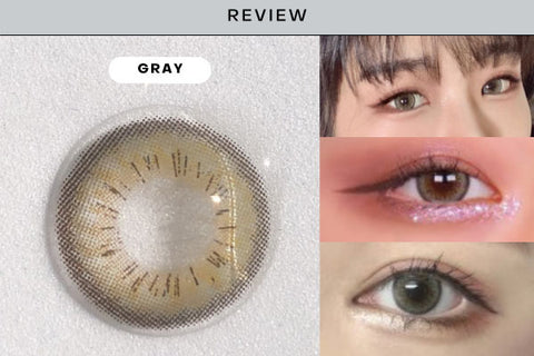 Candy gray contacts Silicone hydrogel review