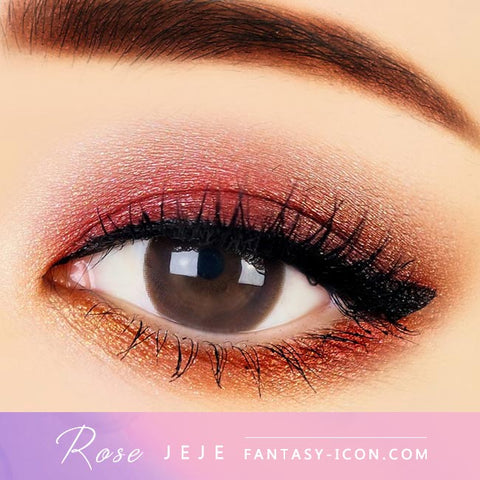 Rose JeJe Chocolate Brown Contacts - Eyes